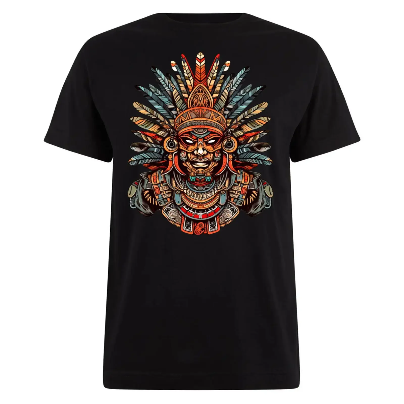 Banco PrinT T Shirt Men's Aztec Summer Streetwear High quality eye catching design for individual looks vintage Washed Casual