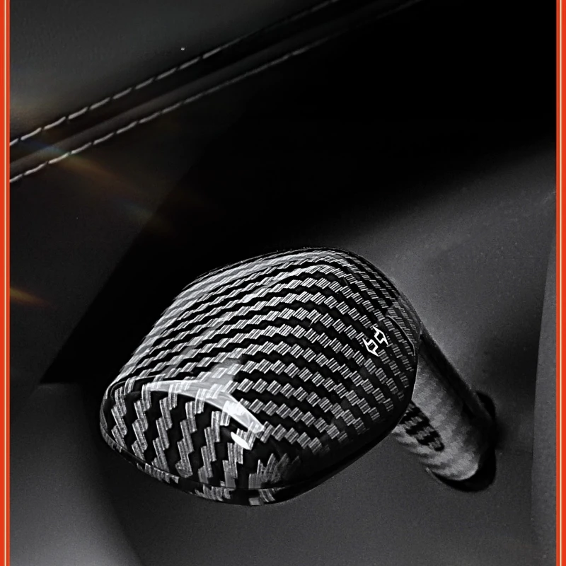 

For Tesla Model Y Highland Shift Lever Cover Interior Pocket Gear Handle Decorative Patch Accessories Accesorios Para Auto Tools
