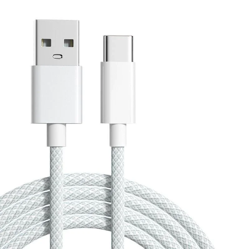 USB-C Fast Charging Cable for Mobile Phones Data Sync Android Charging Line Type-C Interface