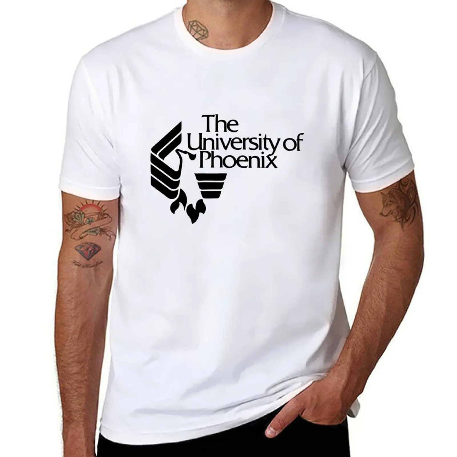 

College of Phoenix T-Shirt man graphic t shirt t shirt man luxury T-Shirt