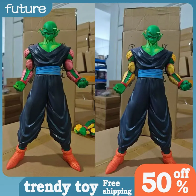 

Mengge Selected 36cm Dragon Ball Regenerated Piccolo Action Figure Replaceable Magnetic Hands Desktop Decoration For Anime Fans