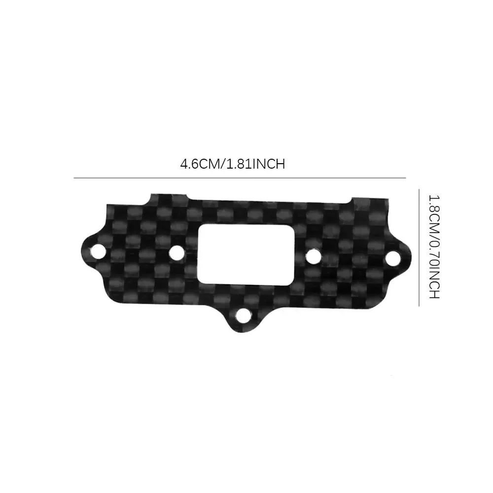 Carbon Fiber Graphite Switch Plate TO-209-S for Kyosho MP10 MP9 TKI3 TKI4 GT3 RC Car Upgrade Parts Accessories