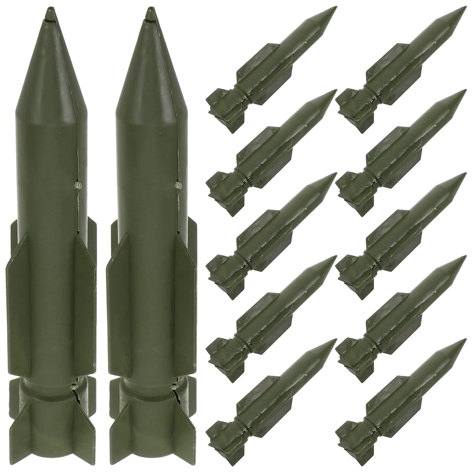 20Pcs Detailed Rocket for Sandbox War Games Space Education Pretend Play Toy Space Toys