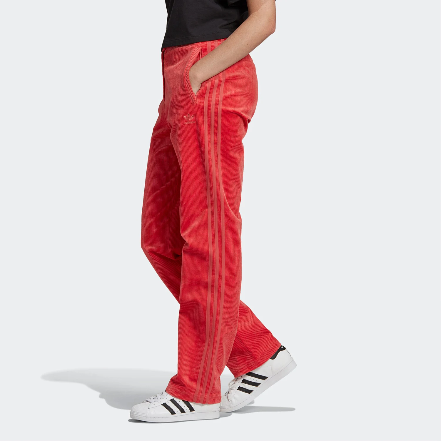 

Оригинальные женские брюки Adidas Three Stripes PANT, осенние повседневные спортивные длинные брюки GU0812