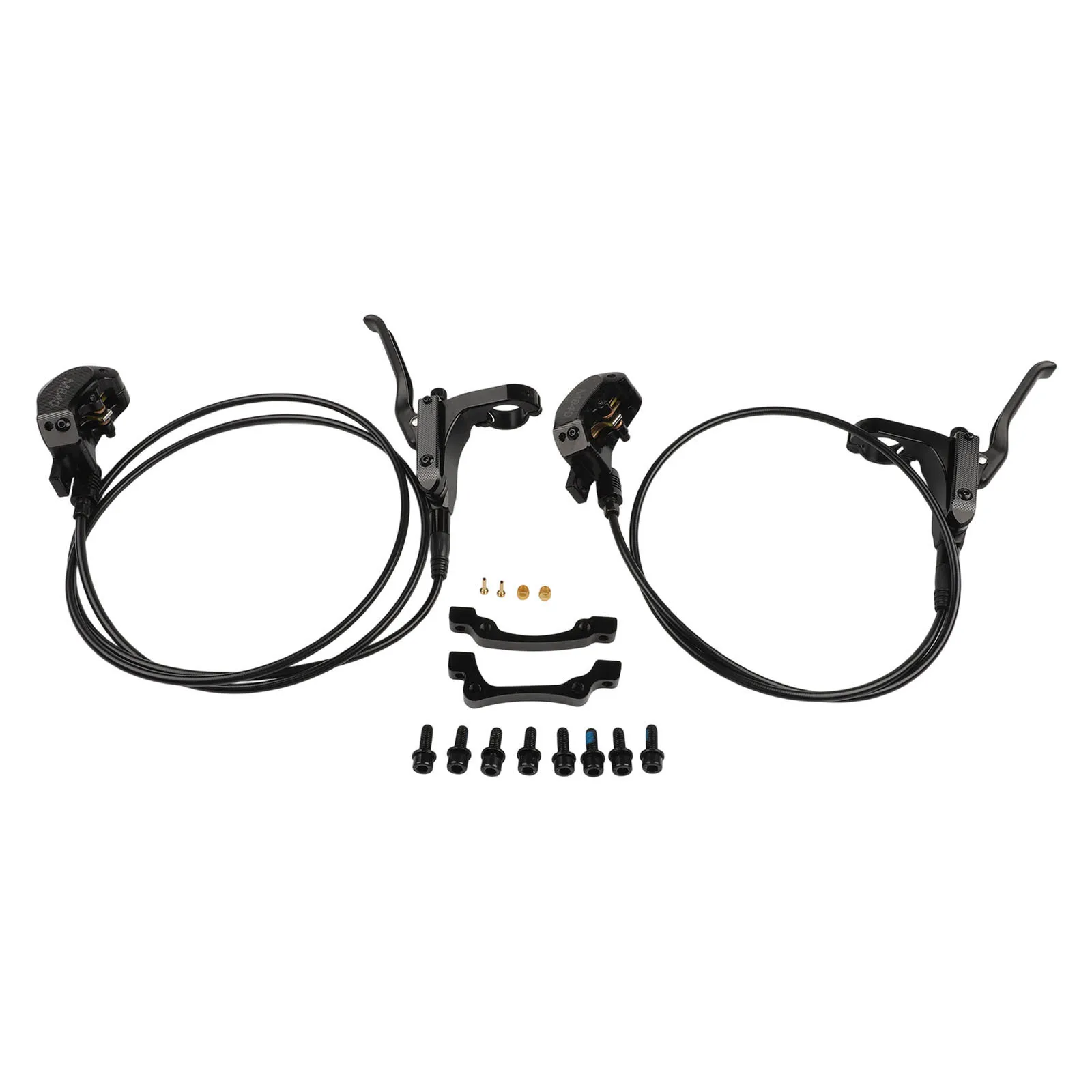 Reliable for Mountain Bike Hydraulic Brakes Set Easy to Control Suitable for Urban for leisure Driving Long lasting Performance
