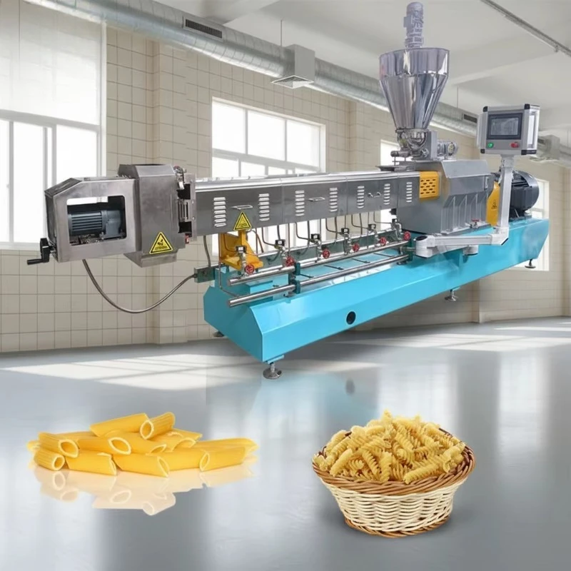 Fully Automatic Industrial Food Machinery, Custom Macaroni Production Line for Pasta Processing Projects