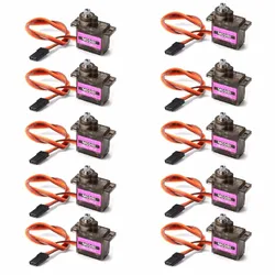 MG90S Servo 1/2/4/5/10/20/50 Pcs All Metal Gear 9g SG90 Upgraded Version For Helicopter Plane Boat Car MG90 9G Trex 450 RC Robot