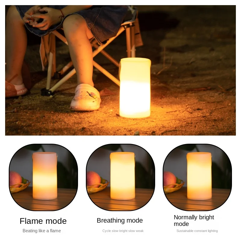 Camping Outdoor Charging Campsite Light Handheld Light Tent Light Decorative Atmosphere Desk Light Camping Simple Table Lamp