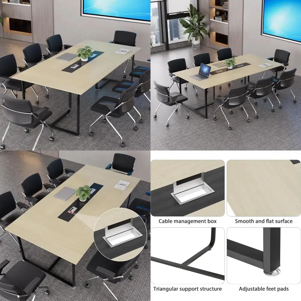 Large 8FT Meeting T… - image