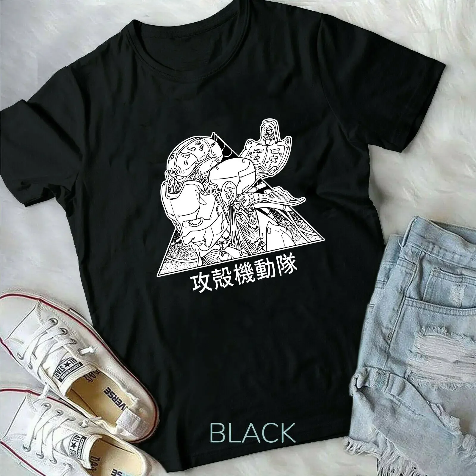 Ghost in the Shell,Motoko Kusanagi,Aesthetic,Japanese Movie,Cult,Unisex t-shirt