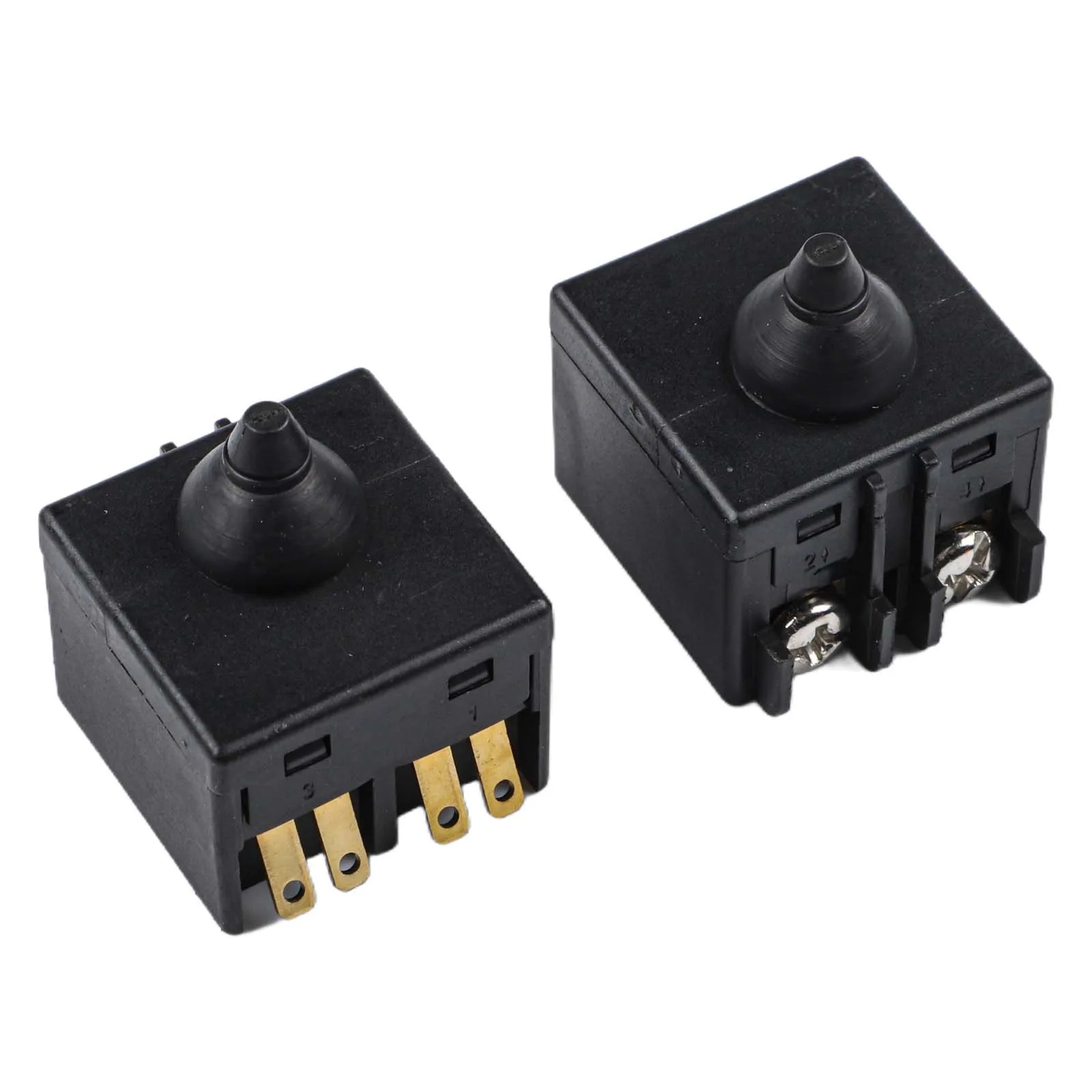 2pcs For 6-100/7-100  Angle Grinder Release Switch Replacement Push Button Switch For Angle Grinder Parts Accessories
