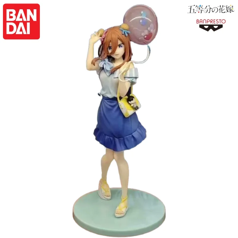 

Bandai In Stock Original Banpresto Nakano Miku Model Doll Brand New Boxed Action Figure Animation Peripherals Anime Characters