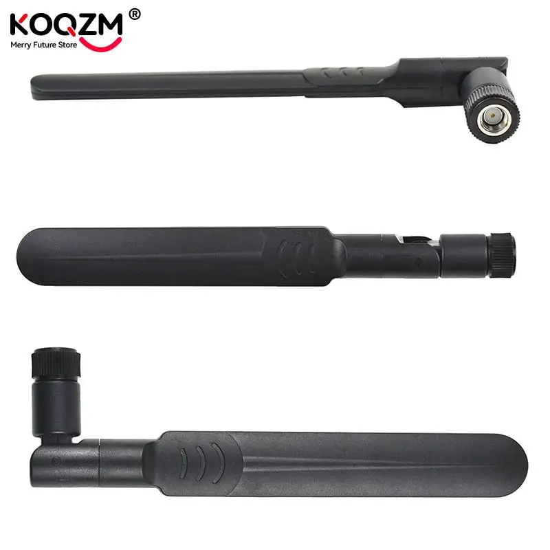 Enrutador WiFi inalámbrico de doble banda, 8dBi, 2,4 GHz, 5GHz, 5,8 GHz, envío de antena plana de lechada, omnidireccional, Agujero interior SMA de