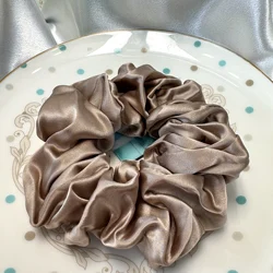 100% Mulberry Silk Hair Scrunchies for Hair