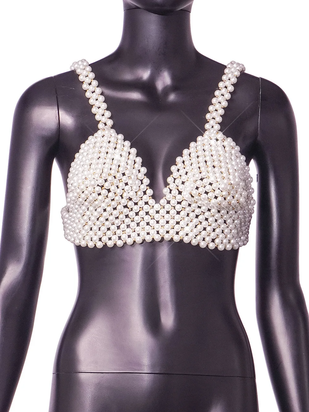 2024 Hot sell Pearl top sexy tank top