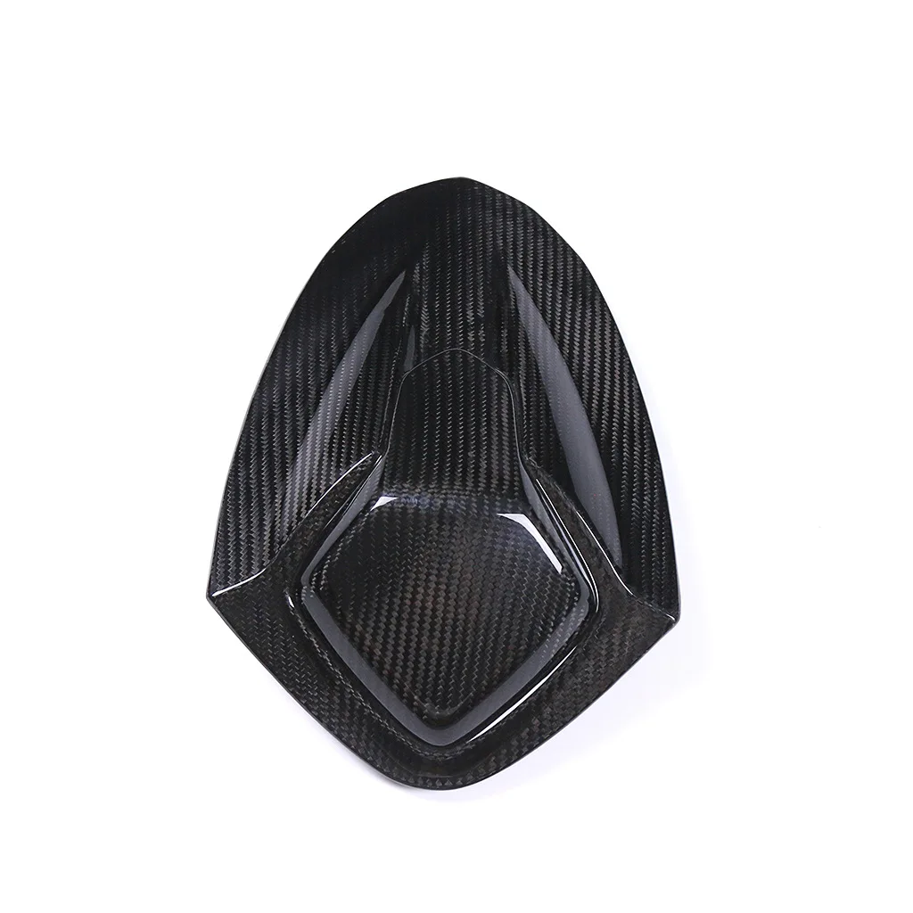3K Carbon Fiber Motorcycle Accessories Tailstock Cover Rear Hump for Triumph Triple 765 RS 2016-2021