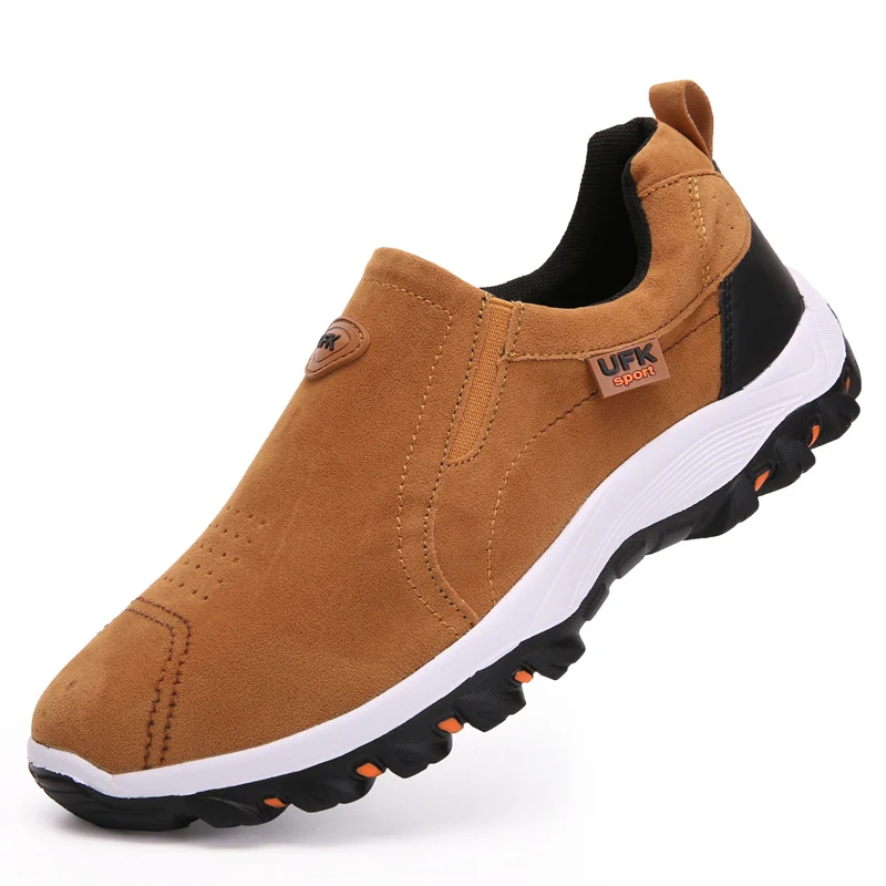 Zapatos de vestir mocasines para hombre, zapatillas de deporte al aire libre, calzado masculino aterciopelado transpirable, cómodo para caminar,