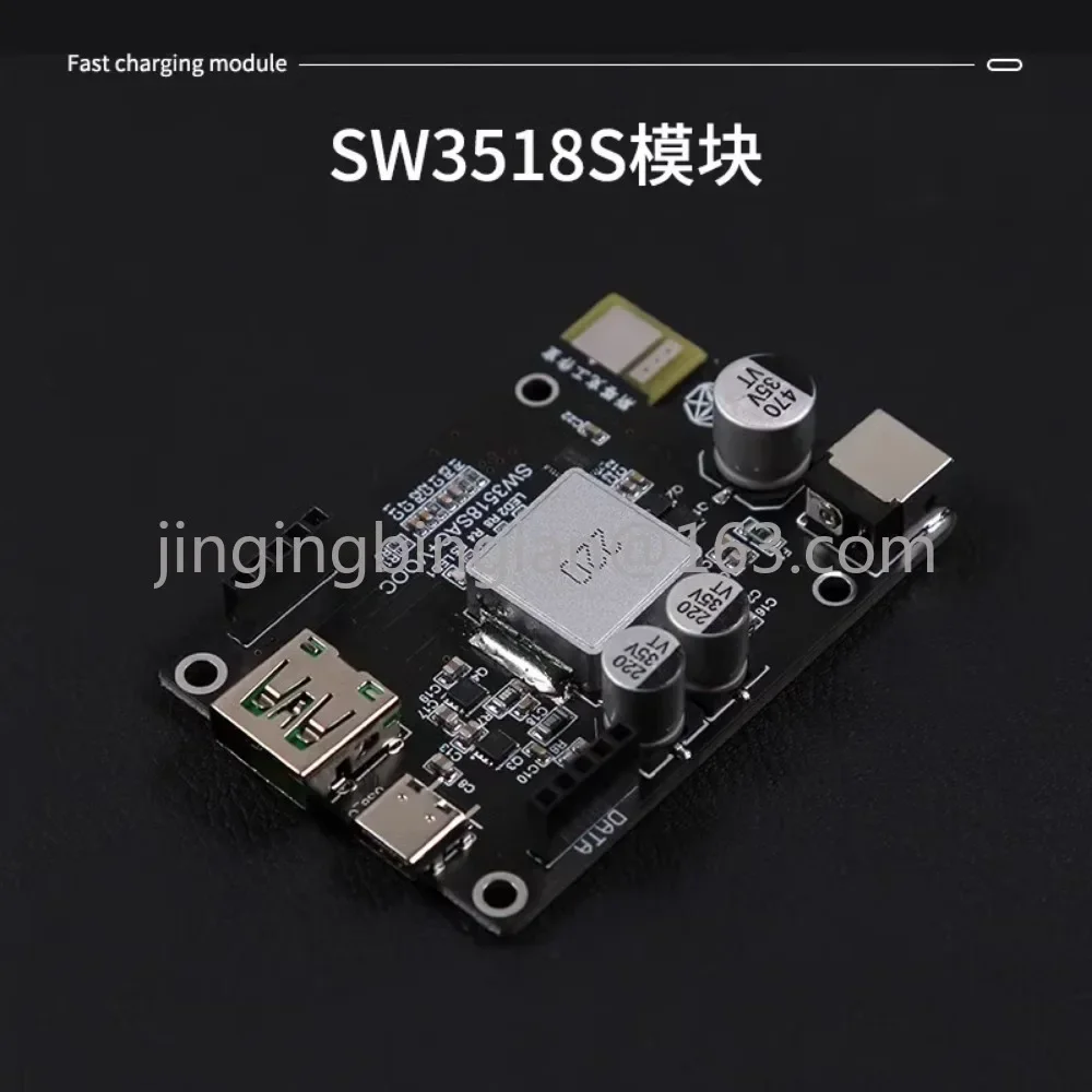 Módulo de carregamento rápido de protocolo completo 100w multi-interface tipo-c multifuncional sw3518 sc8701 pl5501 carregamento rápido