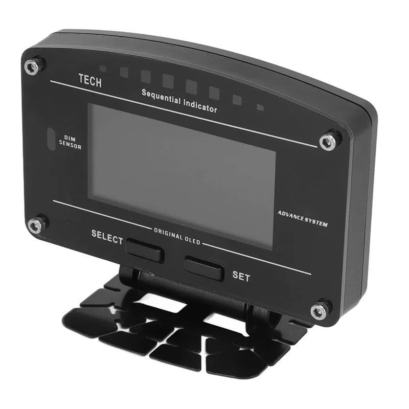 

OLED Display Dashboard Multi-Function Race Dash Panel Board 11000RPM Obdll Bluetooth Connection Racing Gauge