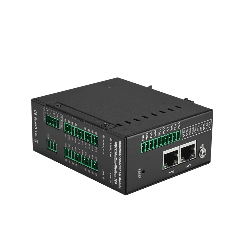 

bliiot industrial acquisition module Serial Modbus RTU P1000 Thermocouple Dual RJ45 network port Network module M150