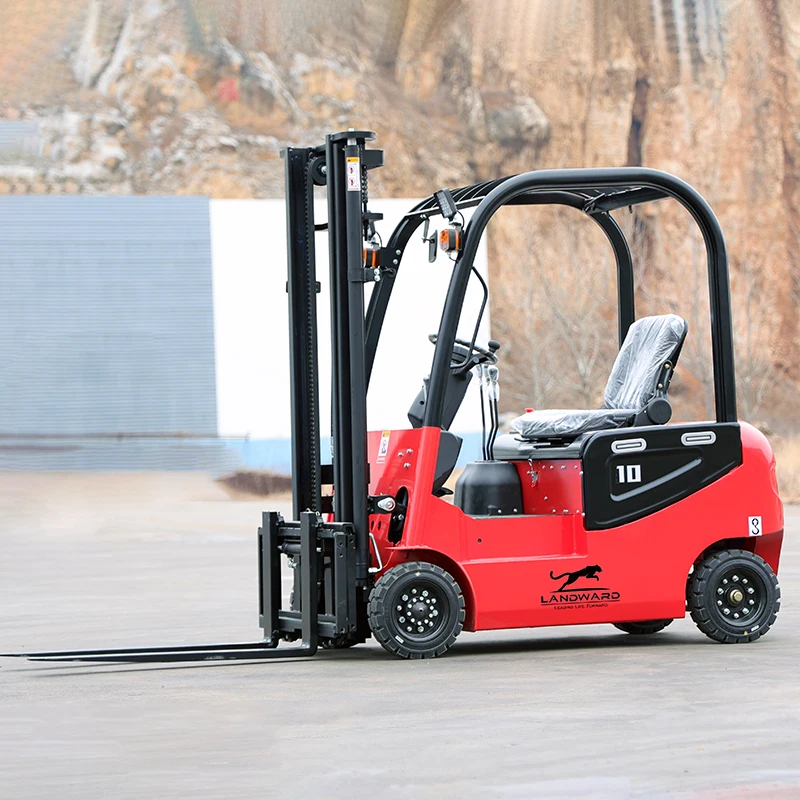 Four-wheeled Electric Forklift Hydraulic Steering Customized Warehouse Forklift 1.5 Meters Lift Across Battery Electric Forklift