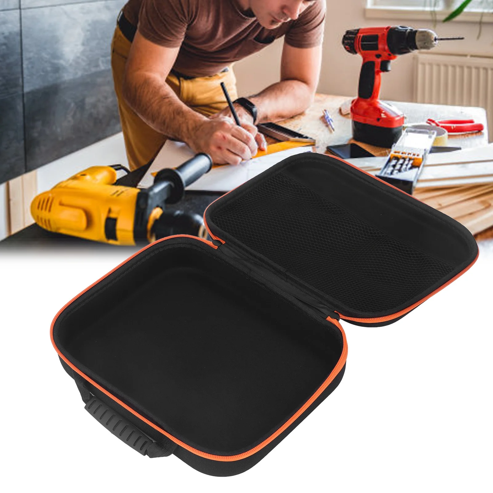 Power Tool Case Tools Storage Bag Zipper Design Portable Carrying Box for Outdoor Working