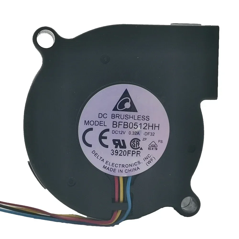 

+NEW for delta 5015 DC12V 0.32A 5cm large air volume centrifugal turbine fan blower BFB0512HH 50*50*15MM