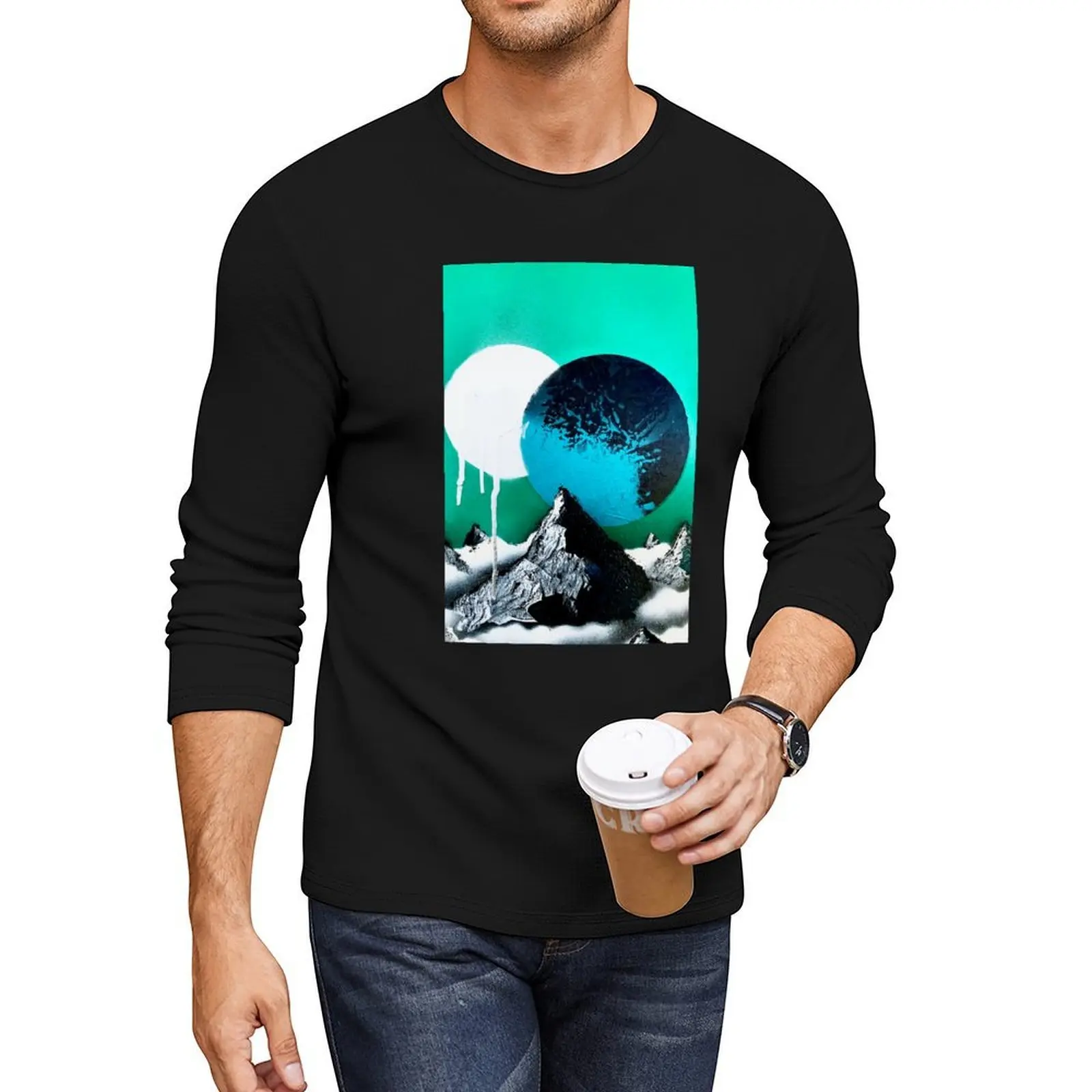 

The Mirrored Gate. Long T-Shirt plus size t shirts oversized t shirts animal print shirt for boys Men's t shirts