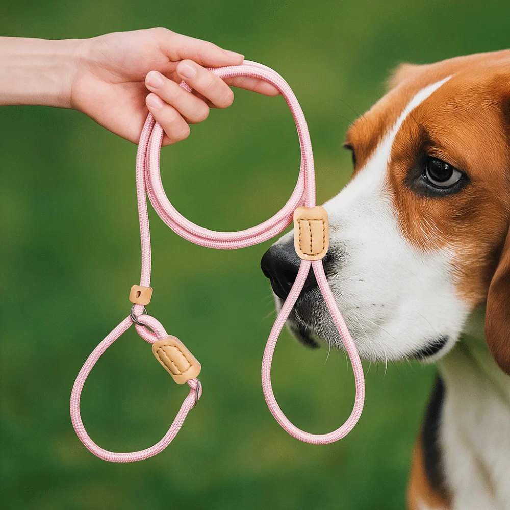 Regulowana smycz dla psa, wytrzymała nylonowa smycz do spacerów, odporna na rozdarcia, wytrzymała smycz do tresury szczeniąt, do ogrodu