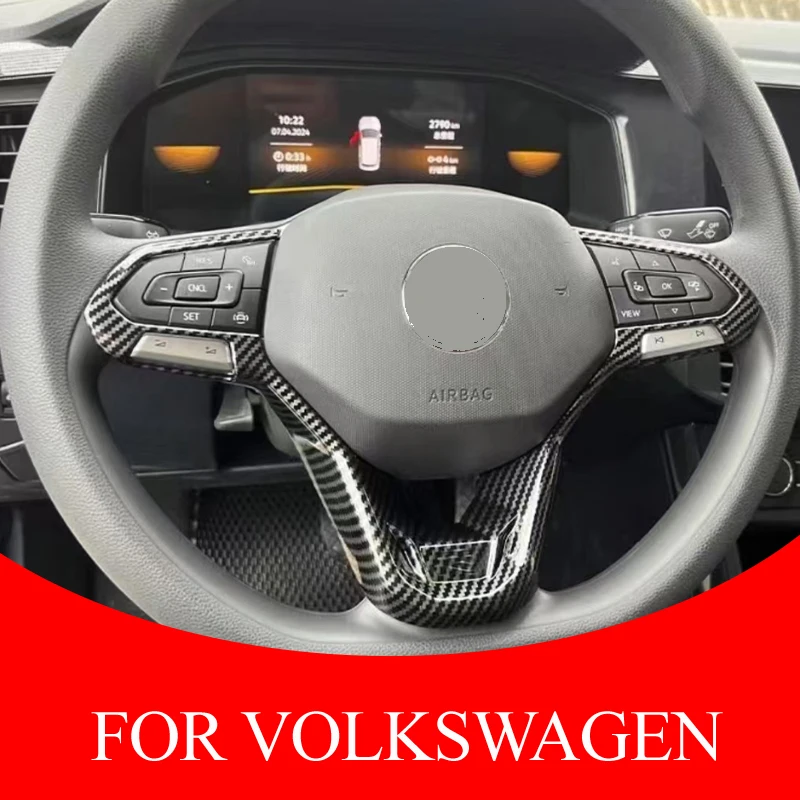 ABS Steering Wheel Panel Cover Trim for Volkswagen VW ID.3 ID.4 ID.6 Broa Sagitar Tharu T-ROC 2025+ Car Accessories
