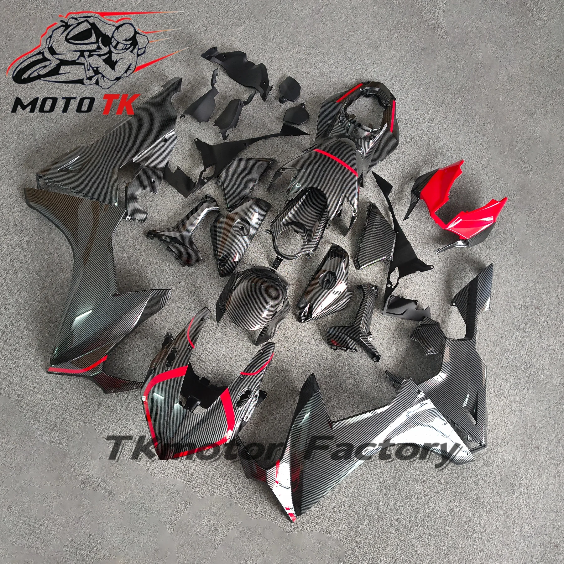 New ABS Motorcycle Fairing Kit Fit For HONDA CBR1000RR CBR 1000RR 2017 2018 2019 CBR1000 RR 17 18 19 Bodywork Fairings Red Black