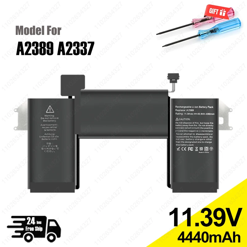 

NEW A2389 Laptop Battery For Apple MacBook Air 13" A2337 M1 2020 Year EMC3598 MGN53LL/A MGN63LL/A MGN93LL/A MGND3LL/A Batteries