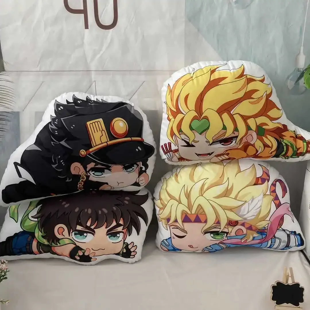 Animation derivate kujo jotaro jolyne wetter bericht giorno giovanna liegend haltung kissen plüsch spielzeug brithday geschenk für kind