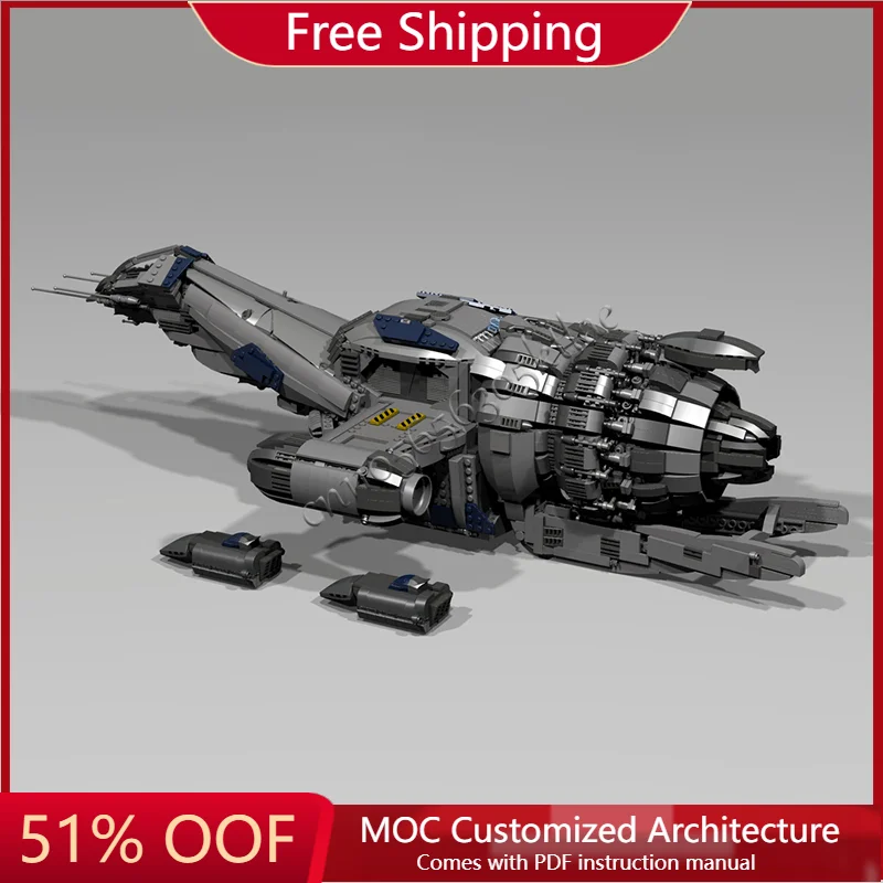

3811Pcs Selling Moc Luxury Shuttle Star Battle Series Model Building Bricks Diy Creative Assembly Educational Toys Children Gift