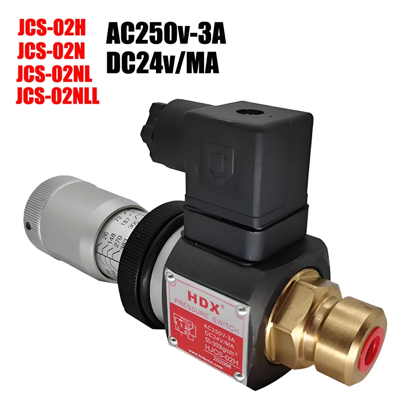 

Гидравлический датчик давления JCS-02H/N/NL/NLL, механическое реле давления, серия JCS, гидравлическое реле давления