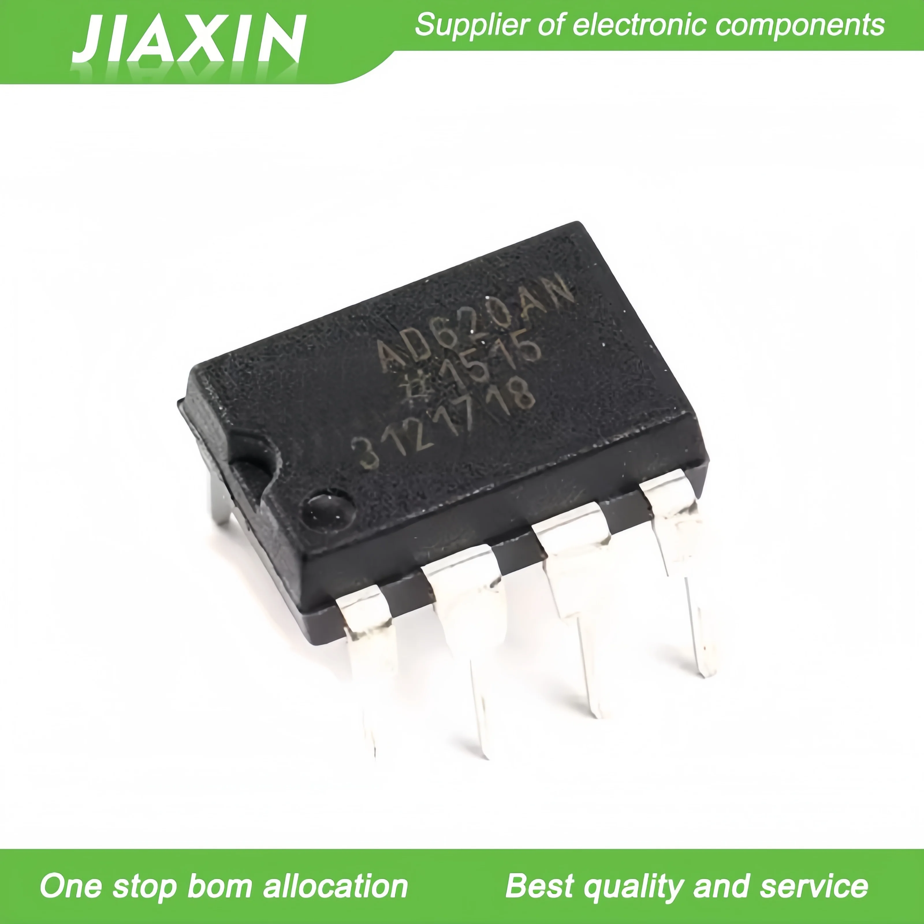 (10piece)100% New original AD620ANZ AD620AN AD620 DIP8 Low power instrumentation amplifier