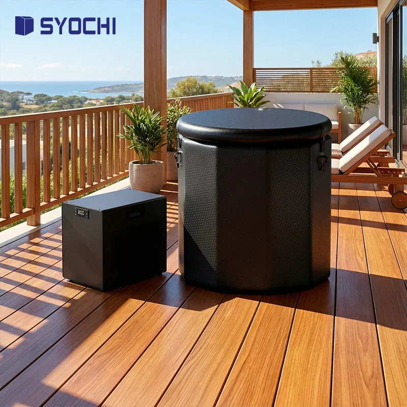 Syochi 1/3hp 0.3HP Cold Plunge Chiller and Filter Ozone Ice Bath Chiller