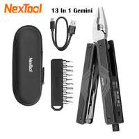 NexTool 13 In 1 Gemini Rechargeable Electric Screwdriver Multi-functional Knife Auto Precision Tools Kit Pocket Multitool Pliers