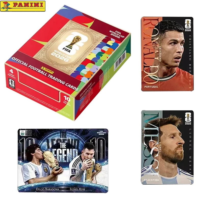 Caja Misteriosa Sellada de Tarjetas de Fútbol Panini FIFA World Cup Temporada 2026, Colección de Tarjetas Coleccionables