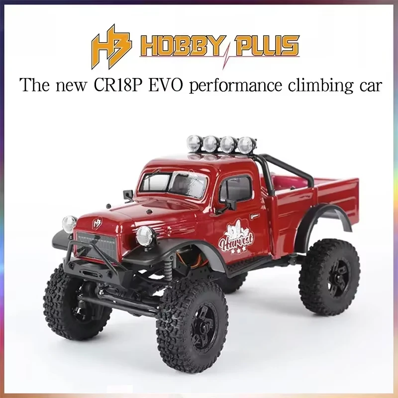 HB 1/18 CR18P Performance Climbing Car Remote Control Electric Model Car Vintage Classic Car Van Rc Model Boys Toy Collection