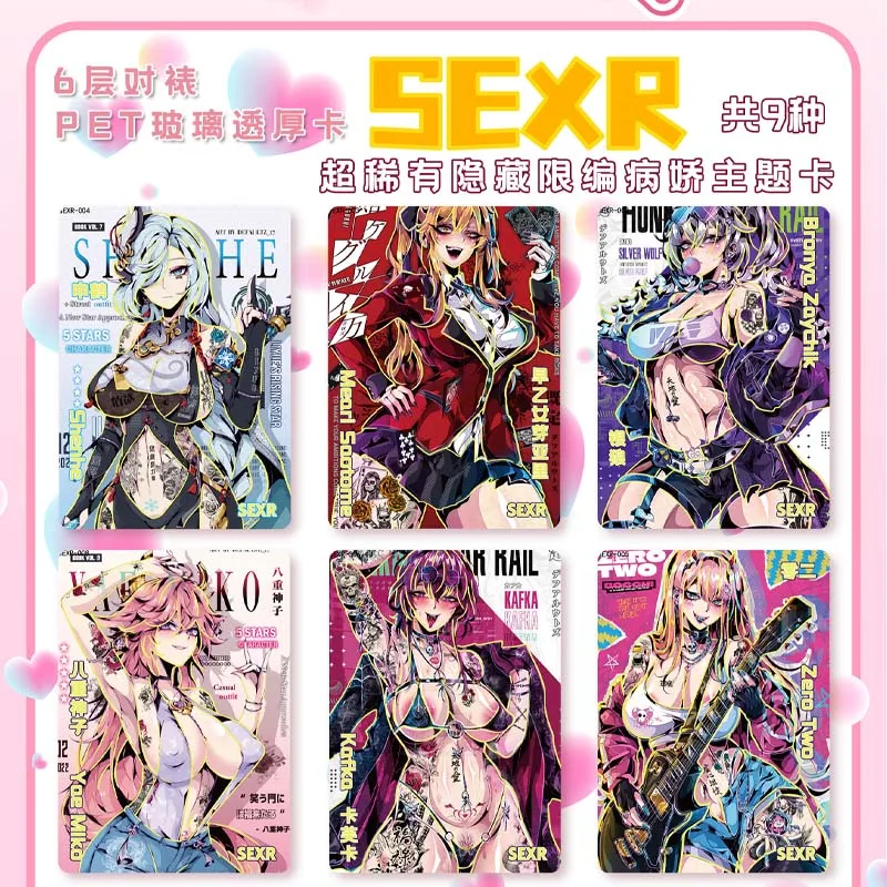 2024 Lastest Senpai Goddess Haven 5 Collection Card Most Popular Waifu Booster Box ACG TCG CCG Doujin Toys And Hobbies Gift