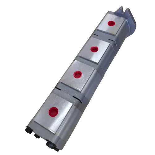 Multistage Pump Hydraulic Oil Pump Quadruple Gear Pump for Construction Machinery