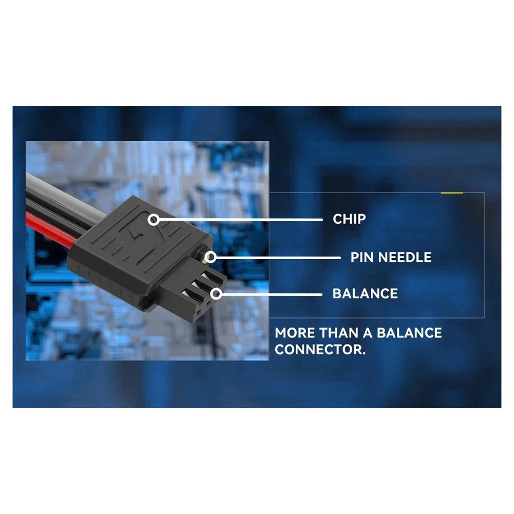 

Зарядное устройство Gens Ace Balance 2-4S Lipo Battery Smart Charging для Lipo Lihv Life Nimh QC PD USB-C RC FPV Drone