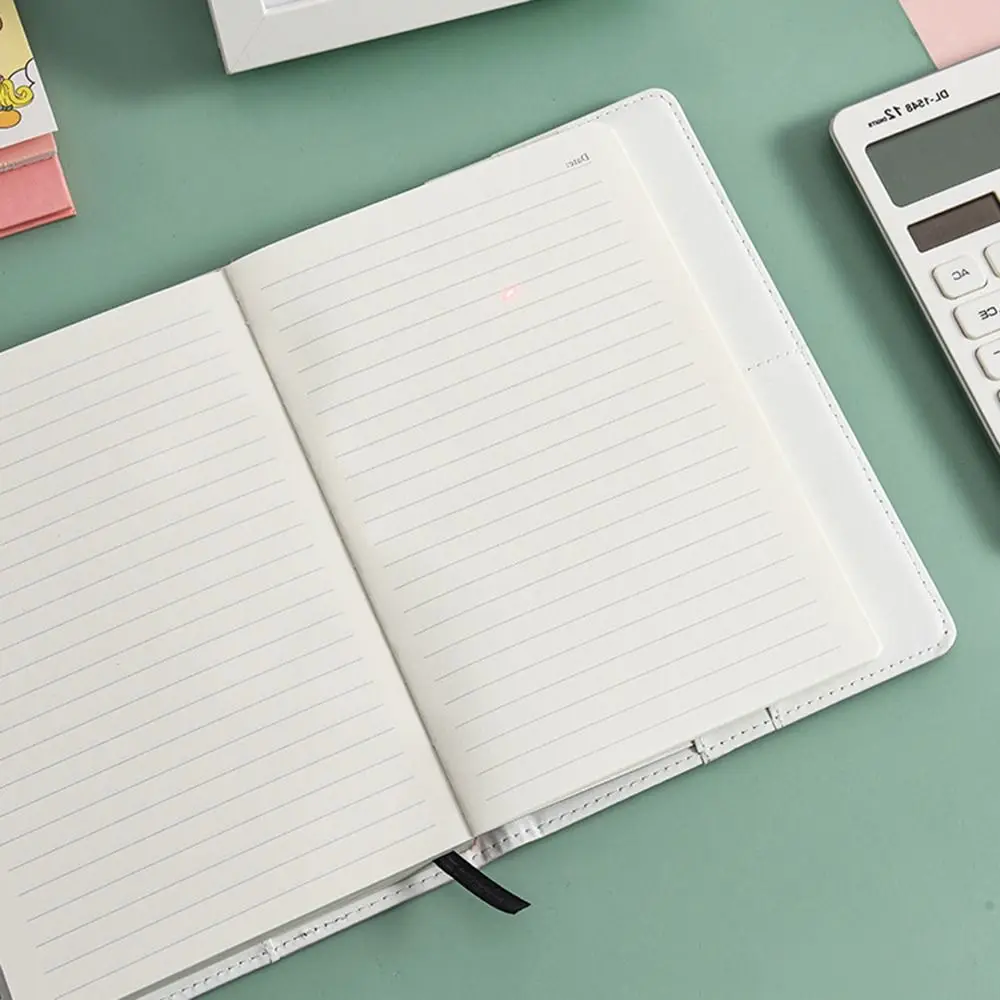 Imagem -06 - Notebook Recarregável de Couro pu Diário Bloqueio em Forma de Coração Capa Dura Livro de Senhas Forrado b6 Thicken Secret Office