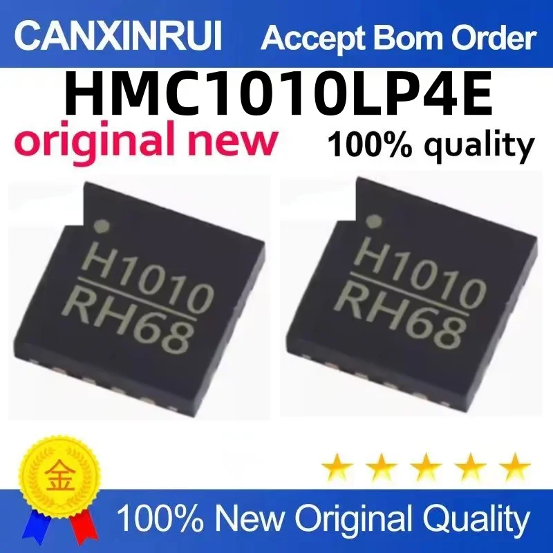 

HMC1010 HMC1010LP4E HMC1010LP4ETR Silk screen H1010 new RF chip