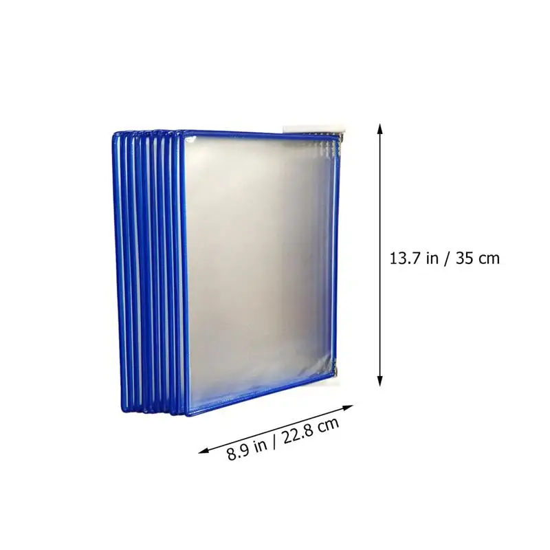 Ściany wiszące pliki Storage Rack Magazine Organizer pokrowiec ścienny wiszący Folder