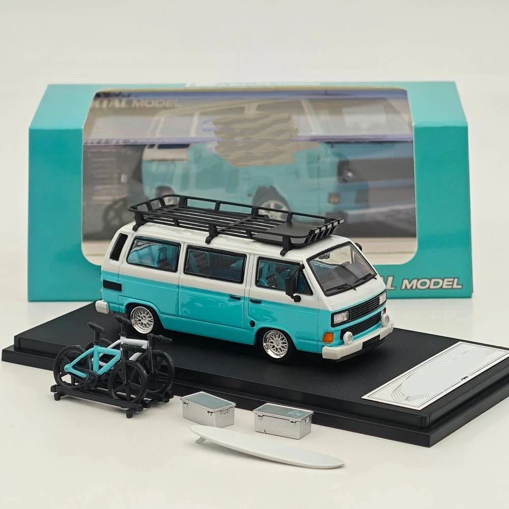 

Mortal 1:64 Collectible T3 Blue Low - Chassis Diecast Model Car with Accessories, for Adults 14+, Gift