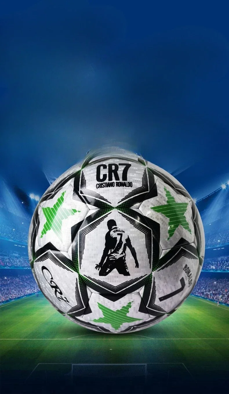 

Ronaldo seamless hot bonding football No. 5 adult game standard commemorative youth student professional ball