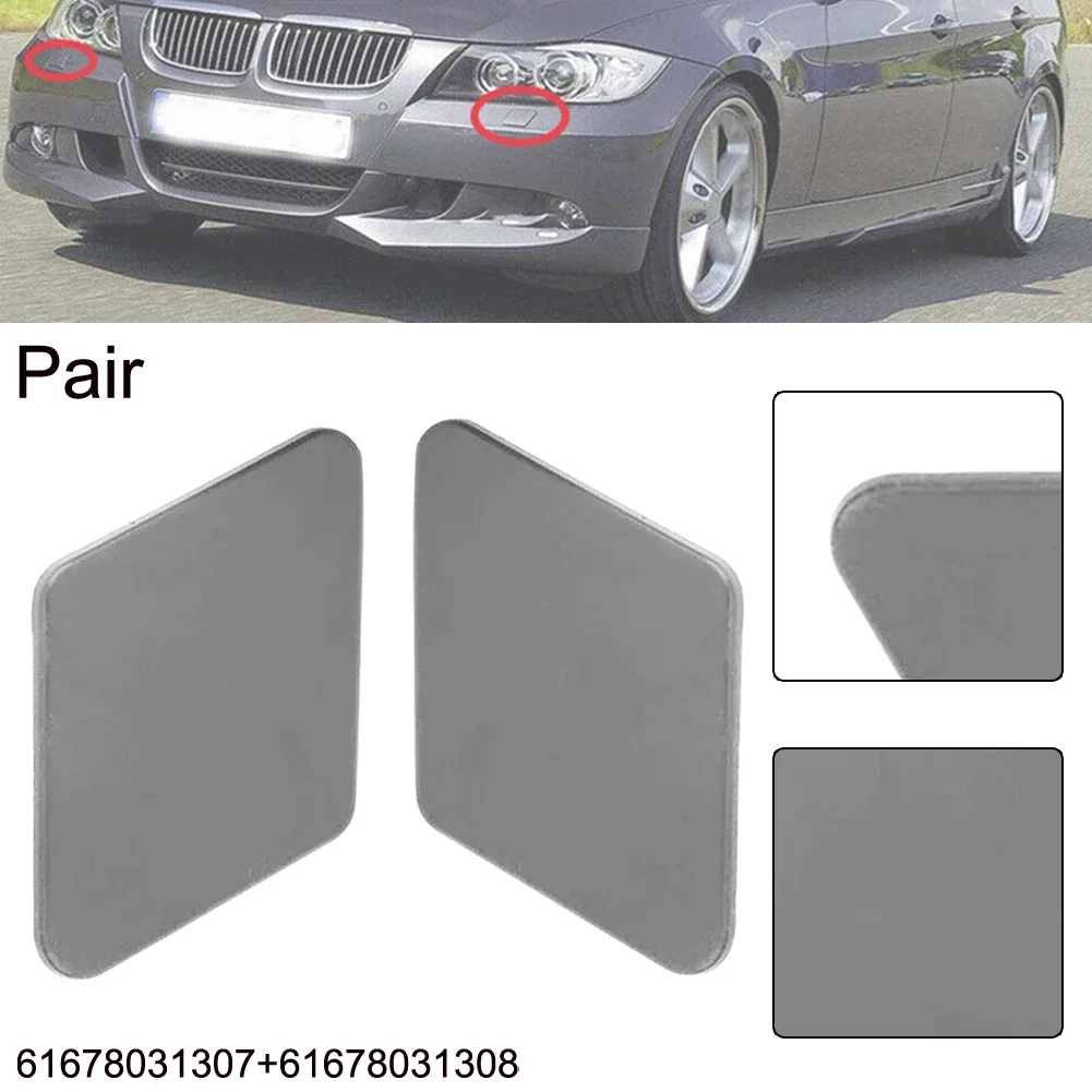 Washer Nozzle Cover Brand New Bumper Headlight Washer Nozzle Cover for BMW 3 Series E90 320 325d/i Top Notch Material