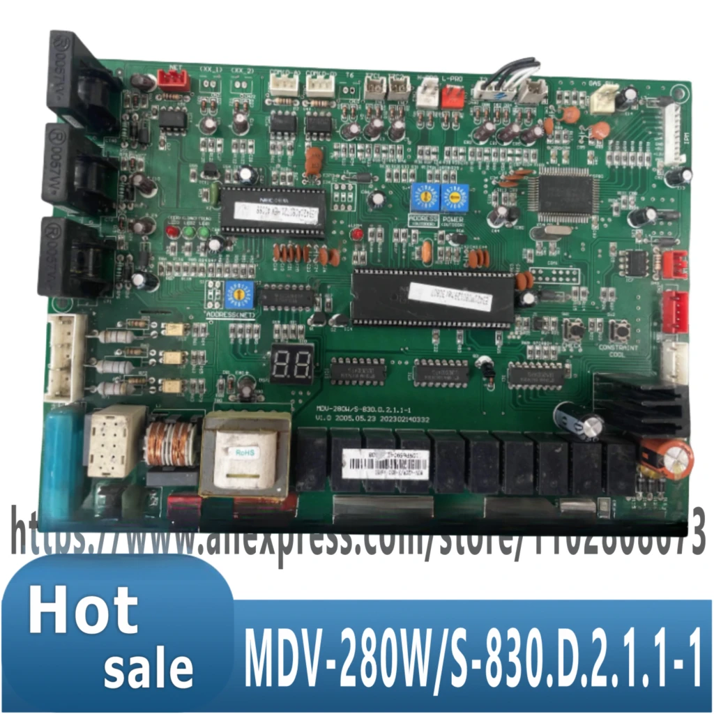 Central air conditioning motherboard 202302140332 MDV-280W/S-830. D.2.1.1-1 100% testing